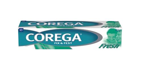 Corega m�fogsorr�gz�t� kr�m 40g friss �z�